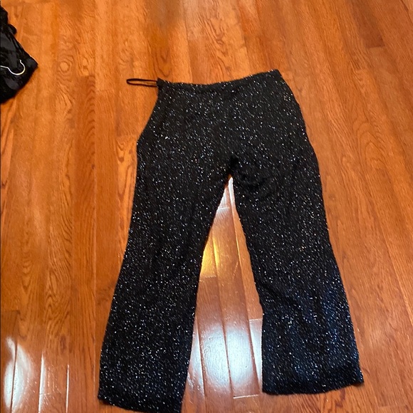 INC International Concepts Black Sparkle Pants NWOT - Picture 2 of 7